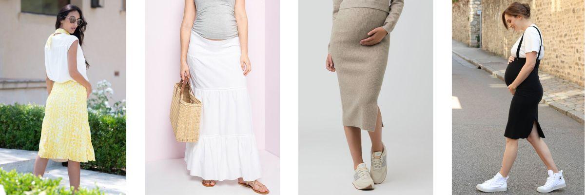 Jupes et shorts de grossesse : vêtement de maternité