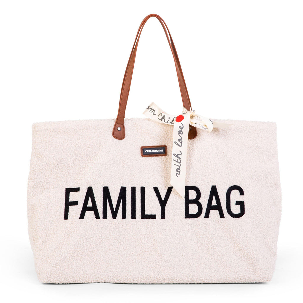 Family Bag Sac à Langer - Teddy Ecru - Mummy Nantes