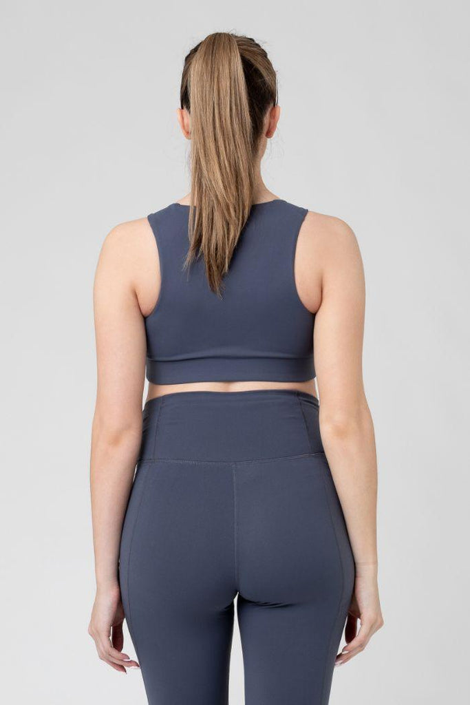 Brassière de Sport Grossesse Tempo - Bleu - Mummy Nantes