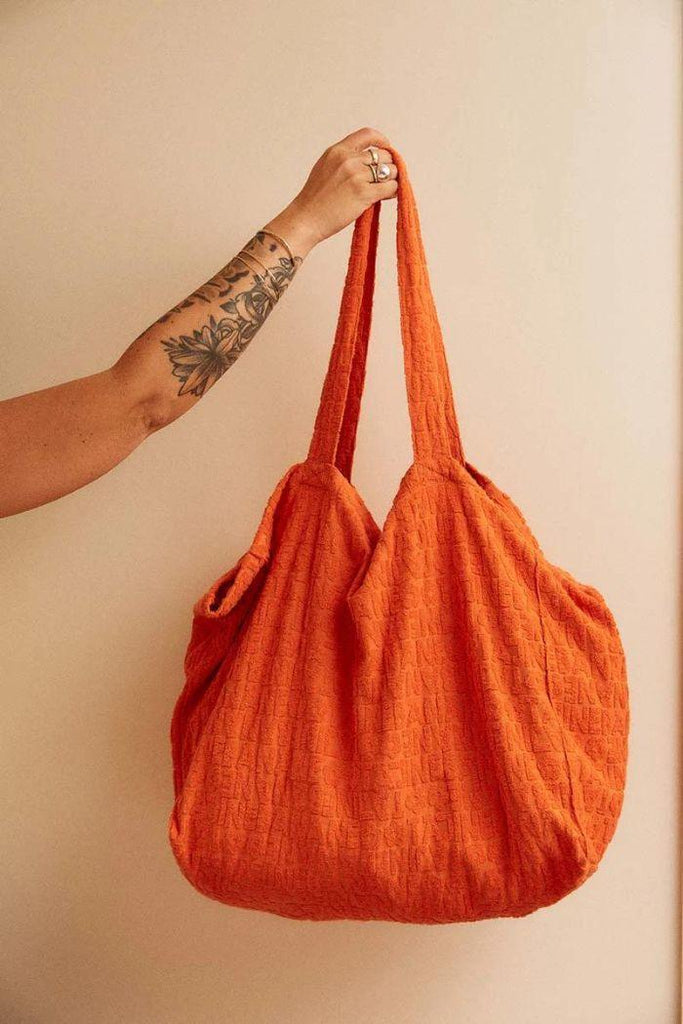 Cabas Sponge Orange - Mummy Nantes