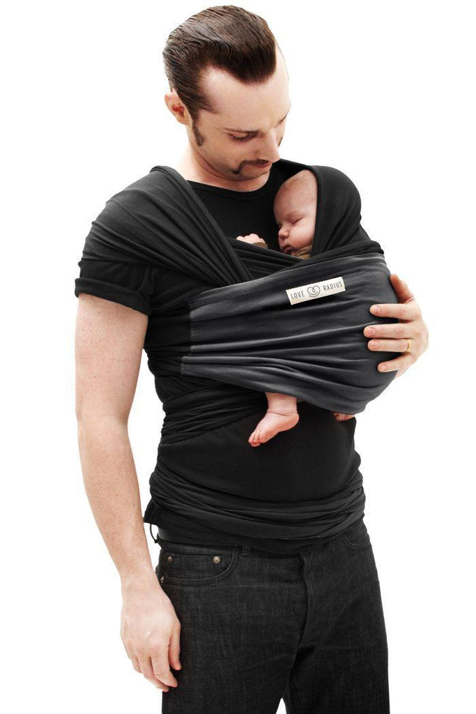 Echarpe de Portage L'Originale JPMBB - Noir, Anthracite - Mummy Nantes