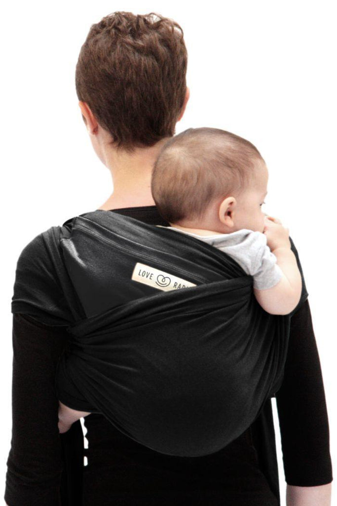 Echarpe de Portage L'Originale JPMBB - Noir, Anthracite - Mummy Nantes