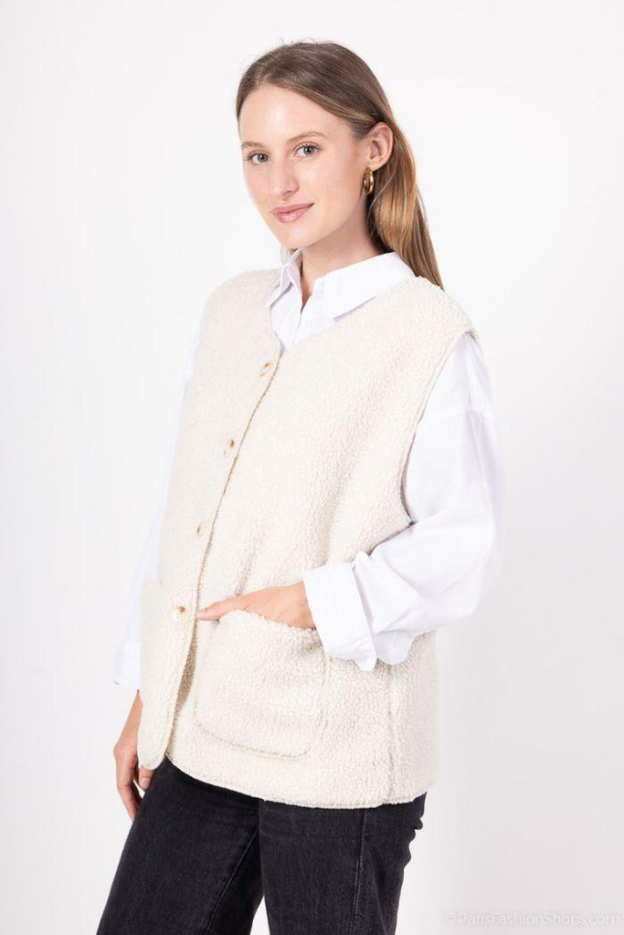 Gilet sans manche Moumoute - Gilmore - Mummy Nantes