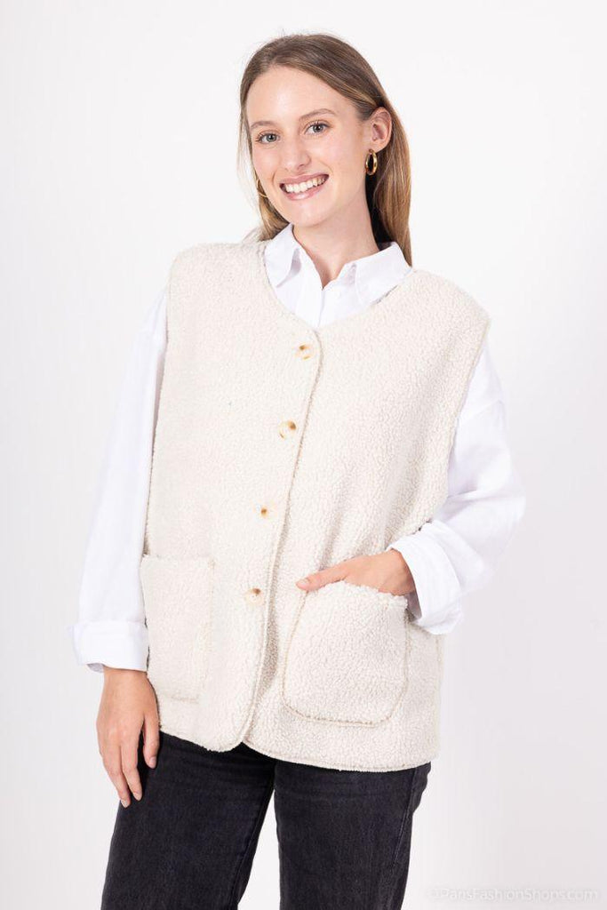 Gilet sans manche Moumoute - Gilmore - Mummy Nantes
