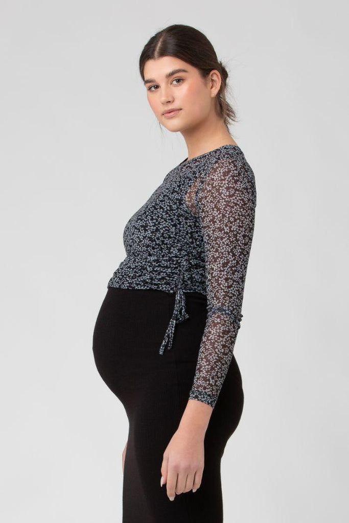 Haut Grossesse Froncé Layla - Mummy Nantes