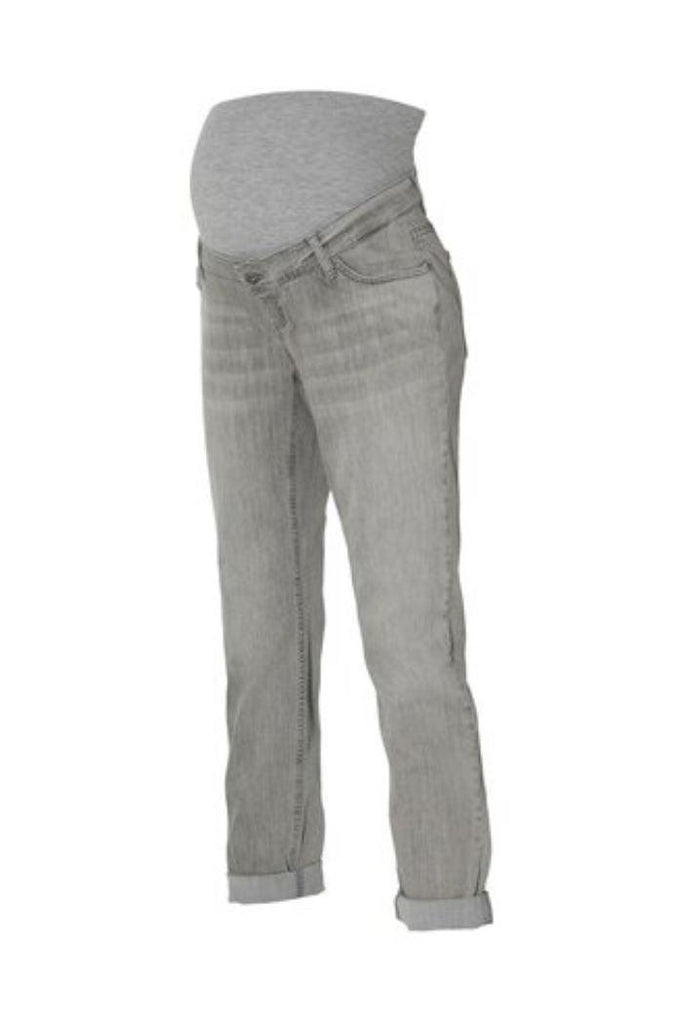 Jean de Grossesse Mom Fit Norah - Gris - Mummy Nantes