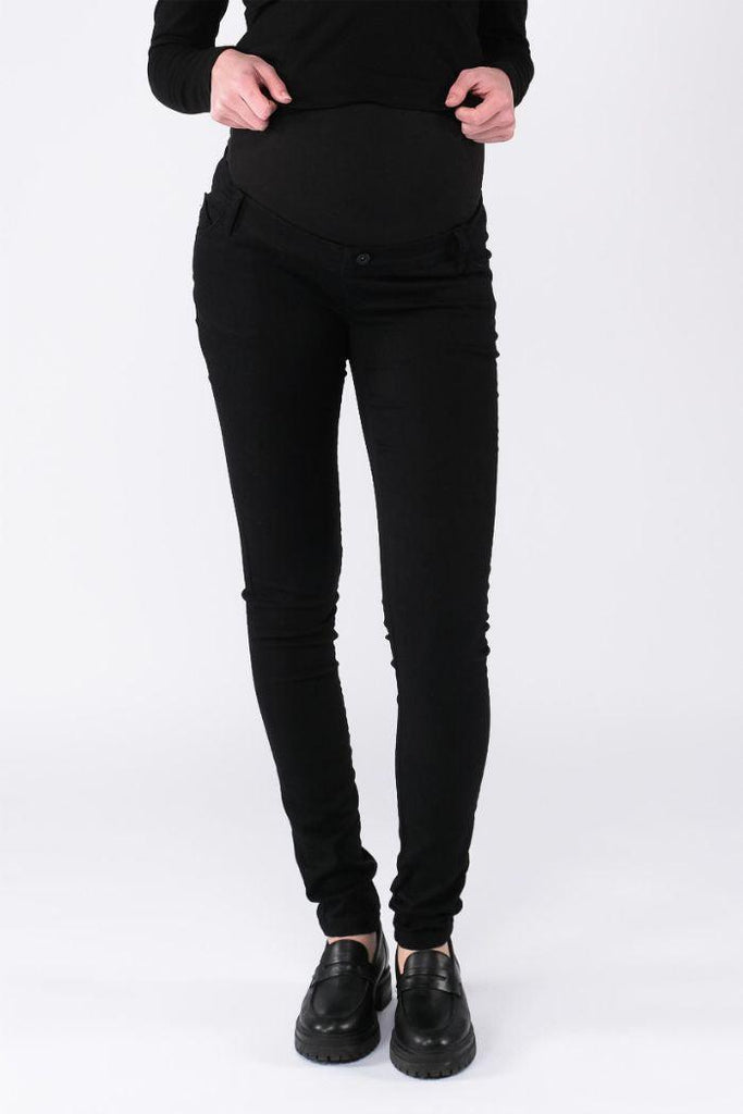 Jean Grossesse Sophia - Noir - Coupe Skinny - Mummy Nantes