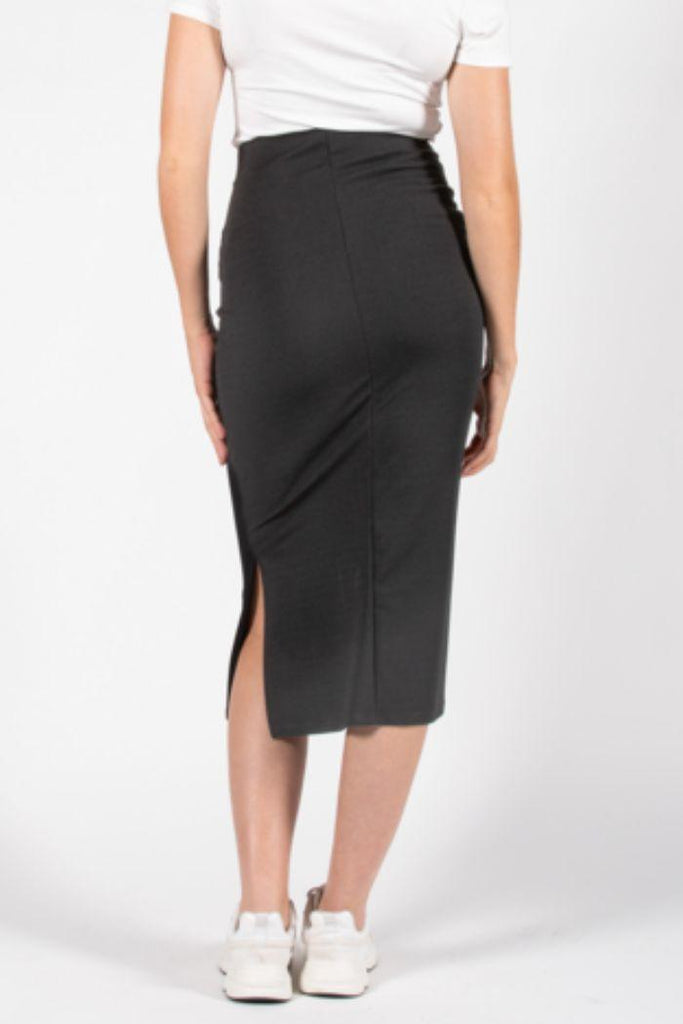 Jupe Pencil Grossesse - Noir - Mummy Nantes