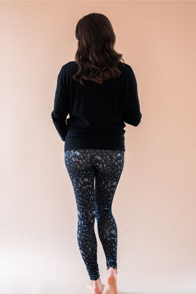 Legging Grossesse Milo Léo - Blue - Mummy Nantes