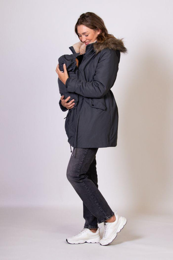 Manteau de grossesse et de portage Maxime ENVIE DE FRAISE