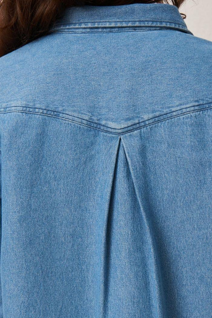 Chemise de Grossesse June - Denim - Mummy Nantes