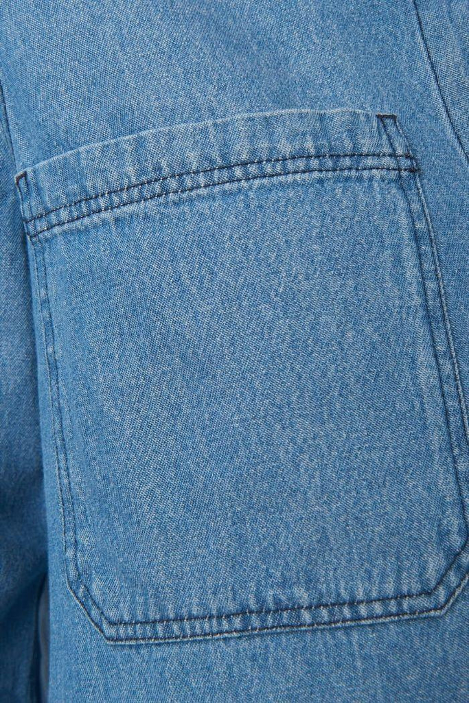 Chemise de Grossesse June - Denim - Mummy Nantes
