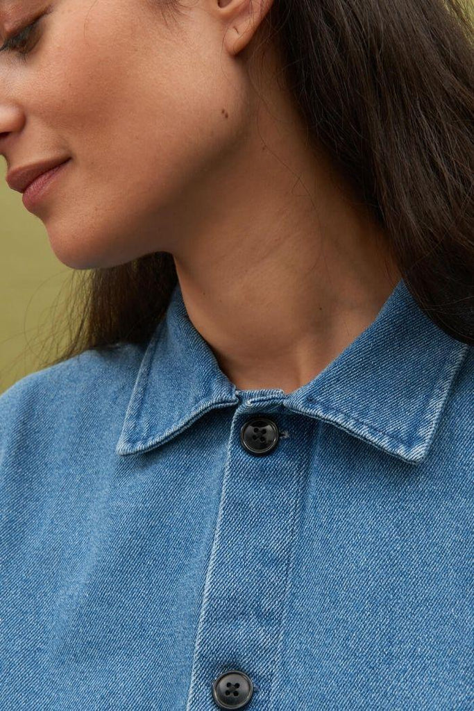 Veste en Jean de Maternité Mai - Denim bleu - Mummy Nantes