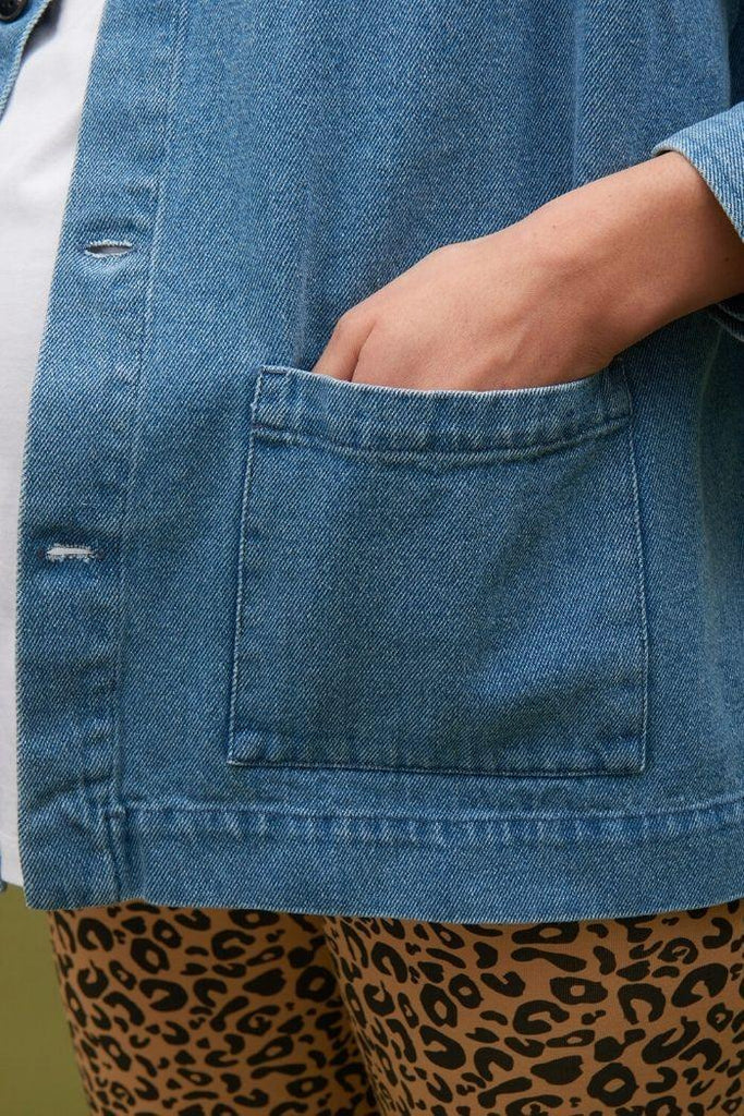 Veste en Jean de Maternité Mai - Denim bleu - Mummy Nantes