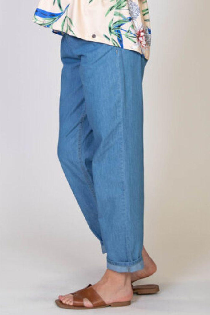 Pantalon de Grossesse Comfy - Denim - Mummy Nantes