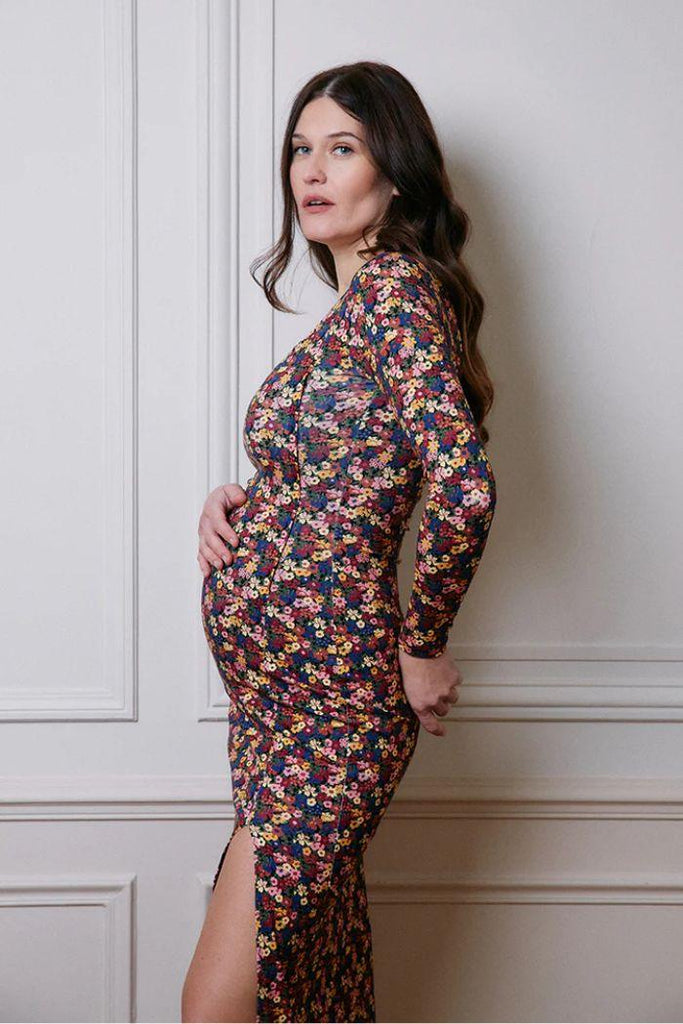 Robe Grossesse & Allaitement Flowher - Mummy Nantes