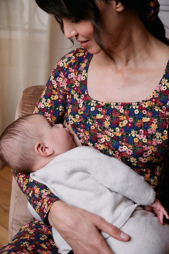 Robe Grossesse & Allaitement Flowher - Mummy Nantes