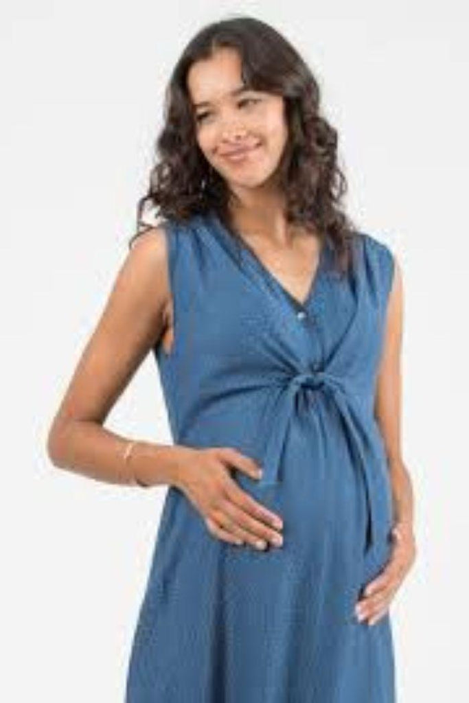Robe Grossesse & Allaitement - Belen Marine - Mummy Nantes