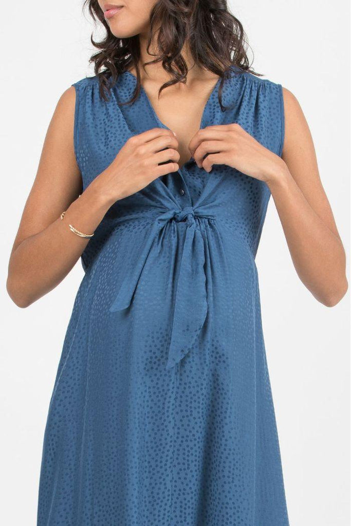 Robe Grossesse & Allaitement - Belen Marine - Mummy Nantes