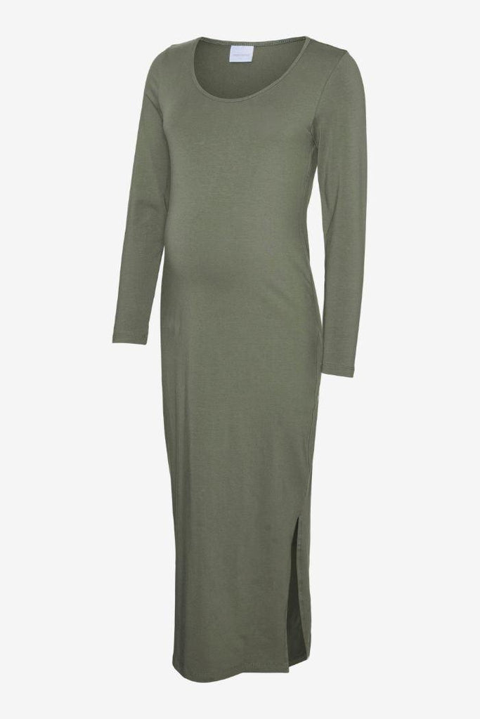 Robe de Grossesse Leva - Argile - Mummy Nantes