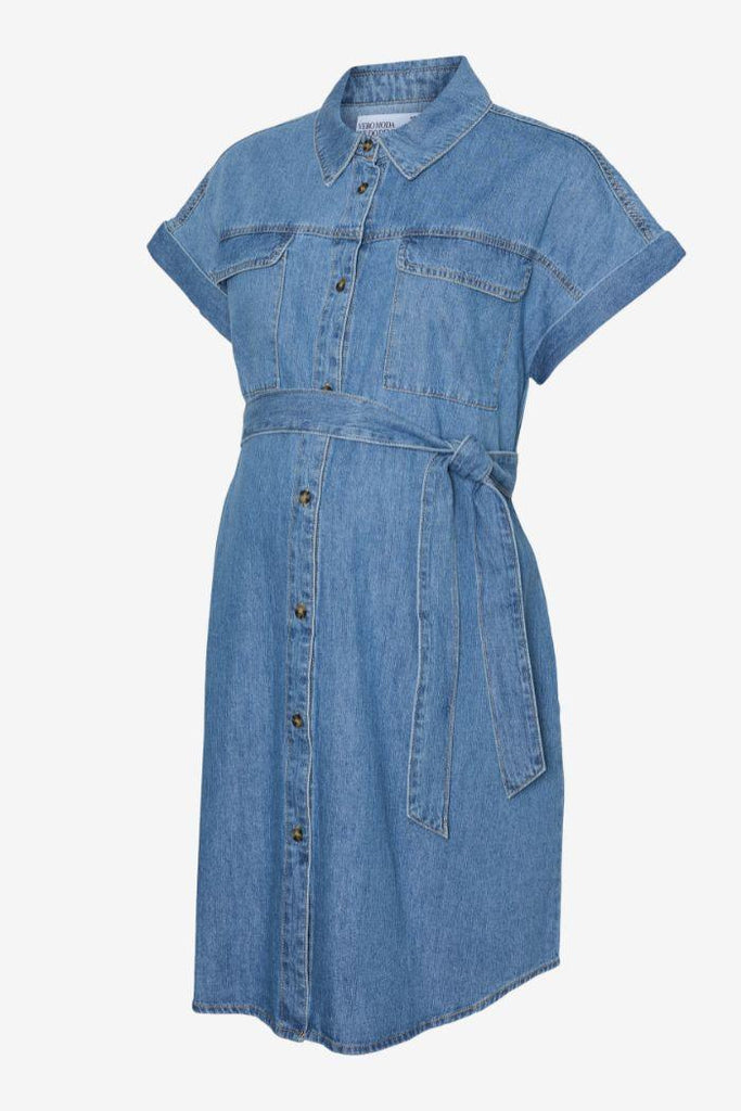 Robe Chemise de Grossesse Denim - Notus - Mummy Nantes