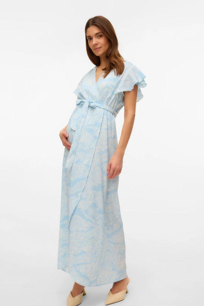 Robe Longue de Grossesse Madeline - Mummy Nantes