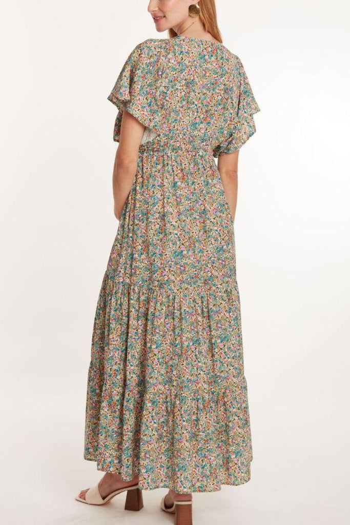 Robe longue Grossesse & Allaitement - Victoria - Mummy Nantes