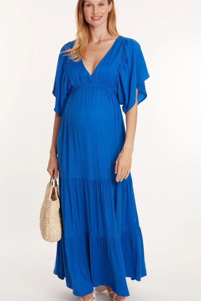 Robe Longue Grossesse & Allaitement - Claudette - Mummy Nantes