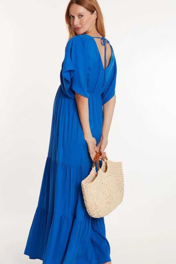 Robe Longue Grossesse & Allaitement - Claudette - Mummy Nantes