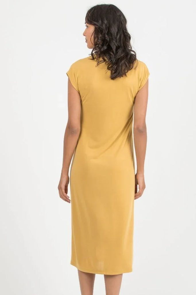 Robe Grossesse Marlon - Jaune - Mummy Nantes