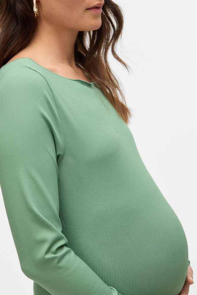 Robe Moulante Grossesse Freya - Pomme - Mummy Nantes