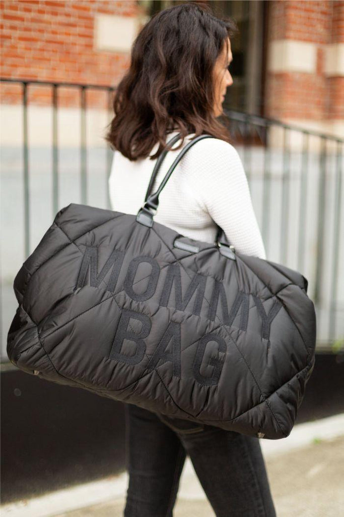 Mommy Bag ® Sac A Langer - Signature - Toile - Noir