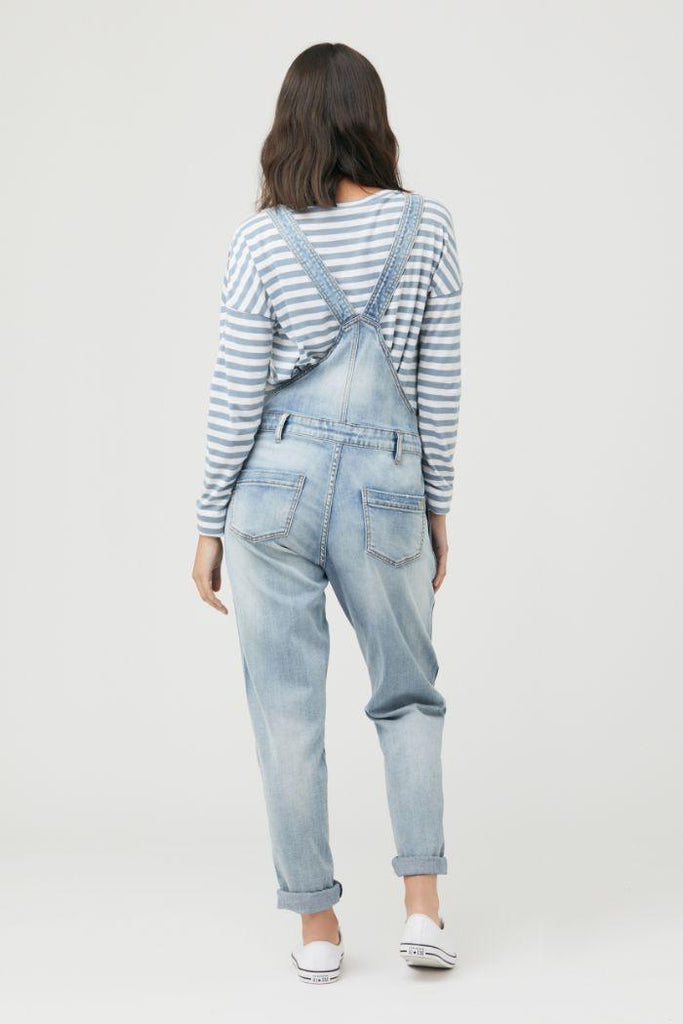 Salopette de Grossesse Denim - Indigo - Mummy Nantes