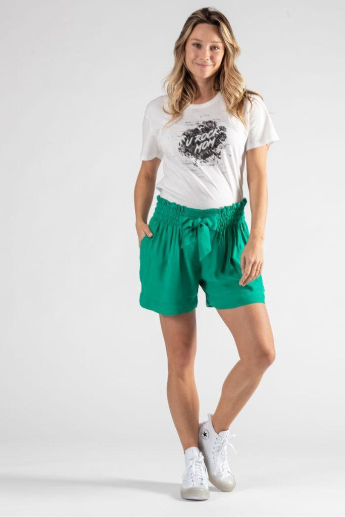 Short de Grossesse Nubie - Vert - Mummy Nantes