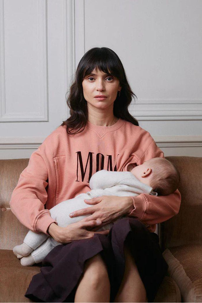 Sweat Grossesse & Allaitement Mom d'Amour - Mummy Nantes