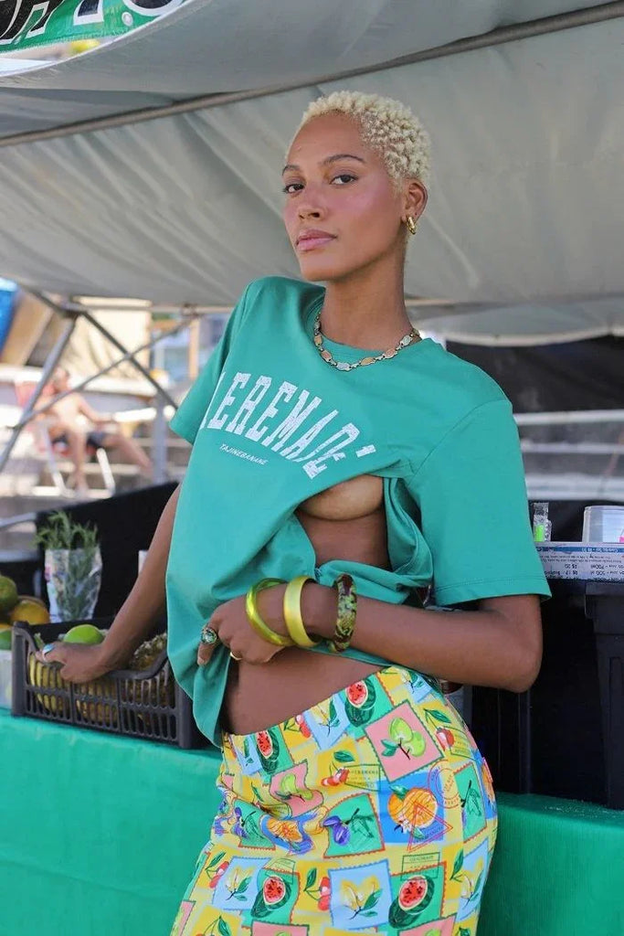 T-shirt Allaitement Mèremade - Vert - Mummy Nantes