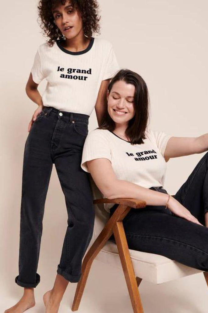 T-shirt "le grand amour" Jeanne - Mummy Nantes
