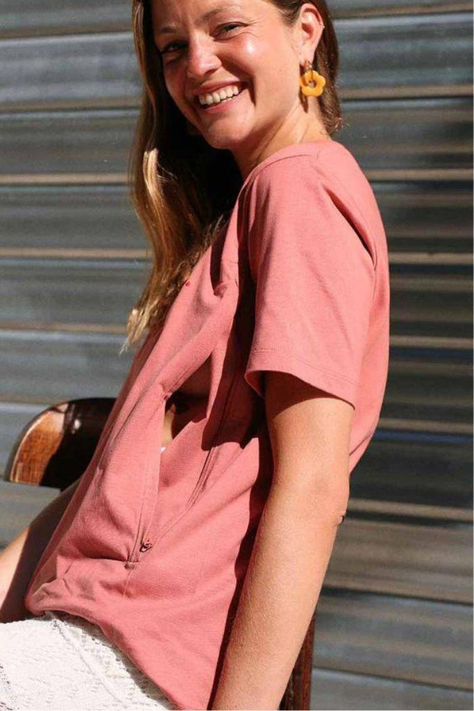 T-shirt Grossesse & Allaitement "ivre d'amour" - Mummy Nantes