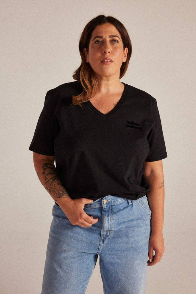 T-shirt Grossesse & Allaitement "La P'allaite" - Noir - Mummy Nantes
