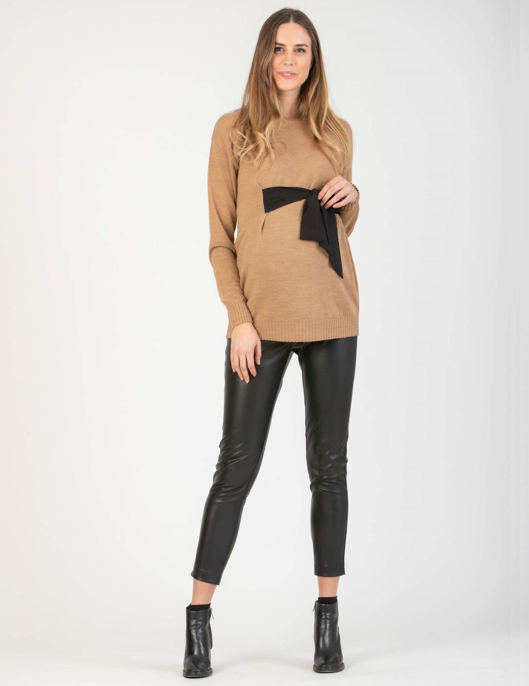 Legging cuir shop femme enceinte
