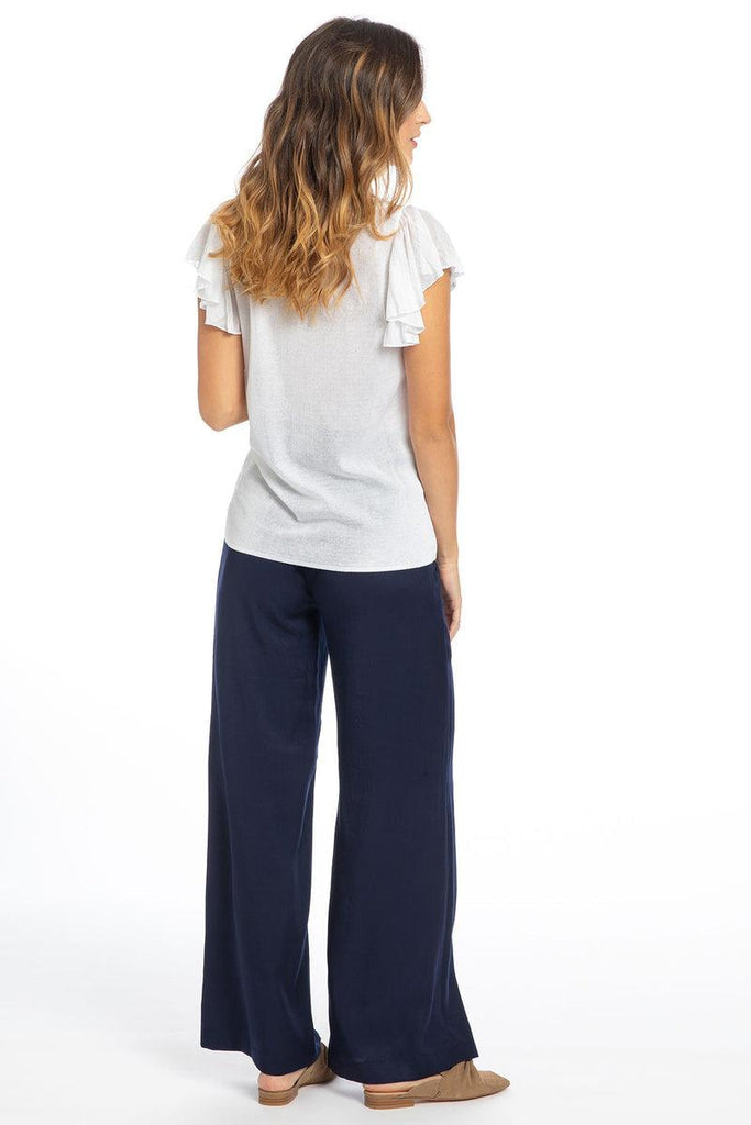 Pantalon de Grossesse Warren - Marine - Mummy Nantes