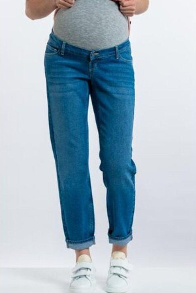 Jean Grossesse Norah - Coupe Mom Fit - Mummy Nantes