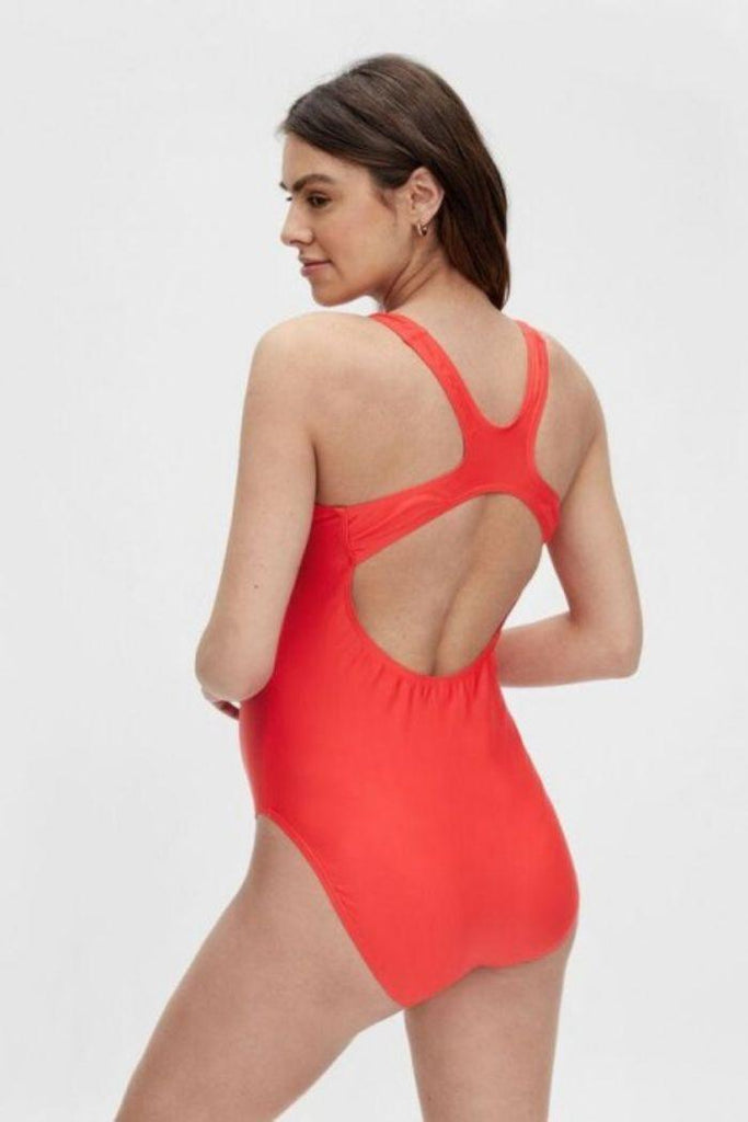 Maillot de bain de grossesse Veronica - Rouge - Mummy Nantes