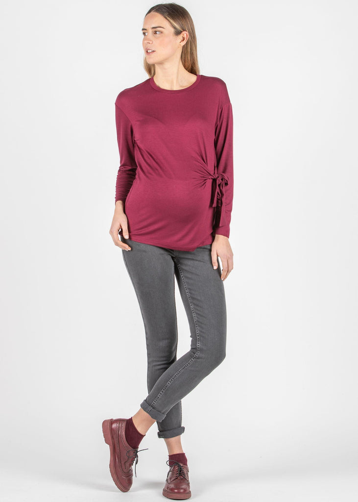 Jeans de Grossesse Olimpia - Gris - Mummy Nantes