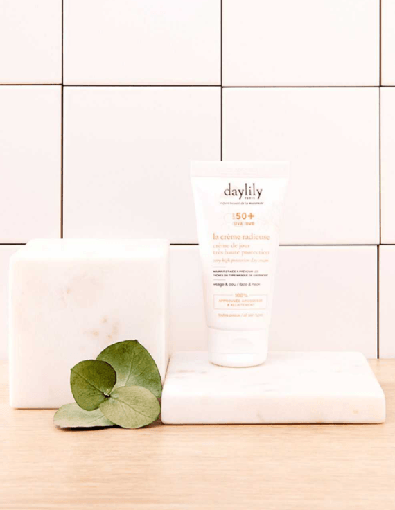 La Crème Radieuse - Crème Solaire Grossesse de Jour SPF 50+ - Mummy Nantes