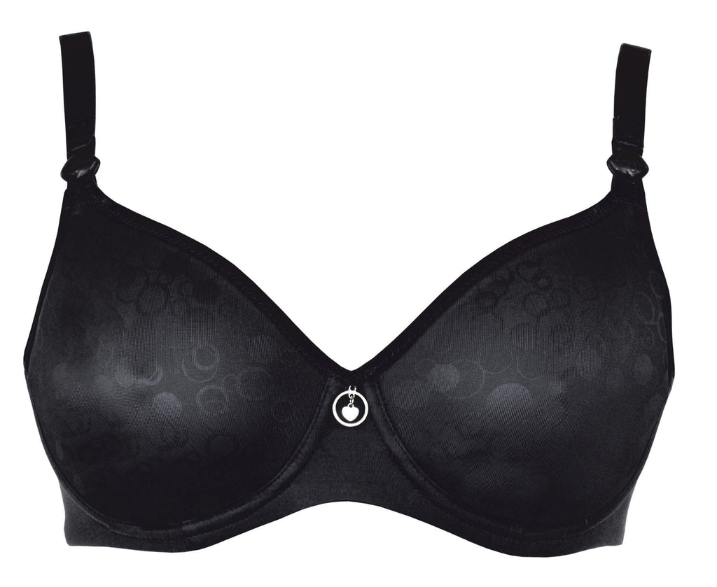 Soutien Gorge de Grossesse et d'Allaitement Gloss - Noir - Mummy Nantes