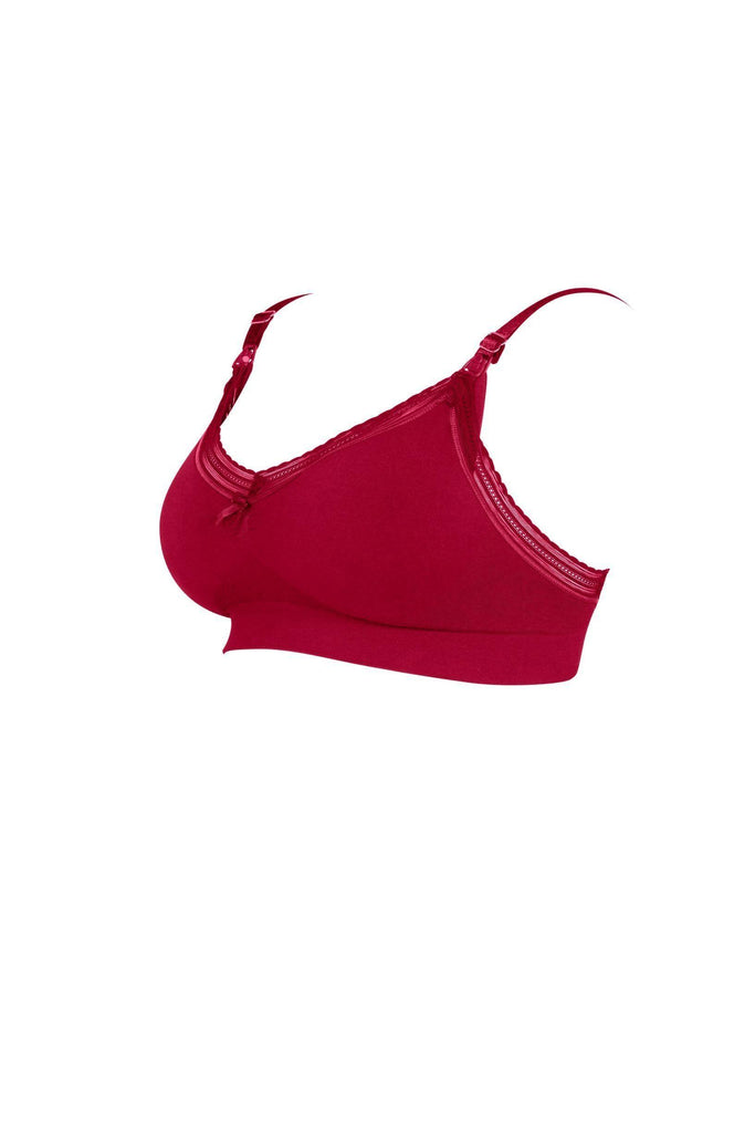 Brassière de Grossesse et d'Allaitement Milk - Bordeaux - Mummy Nantes
