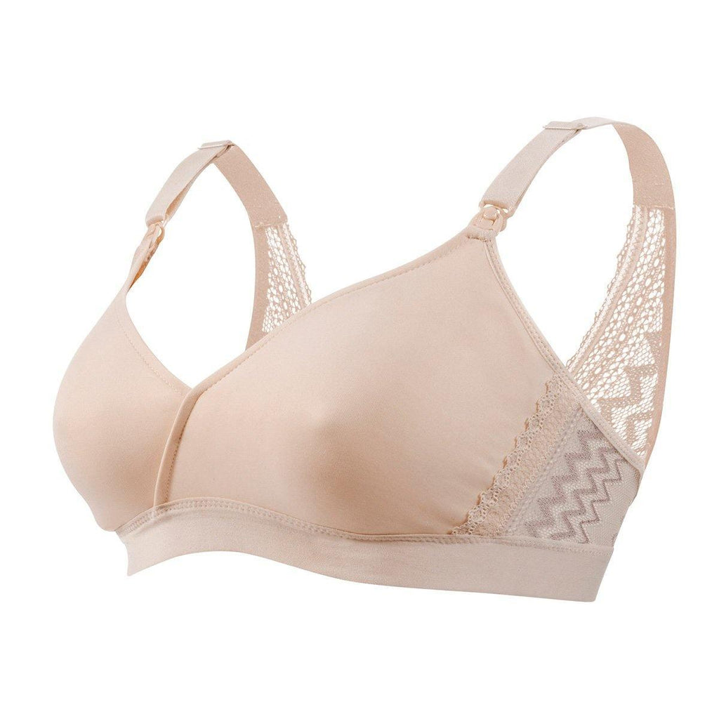 Soutien Gorge de Grossesse et d'Allaitement Serena - Blush - Mummy Nantes