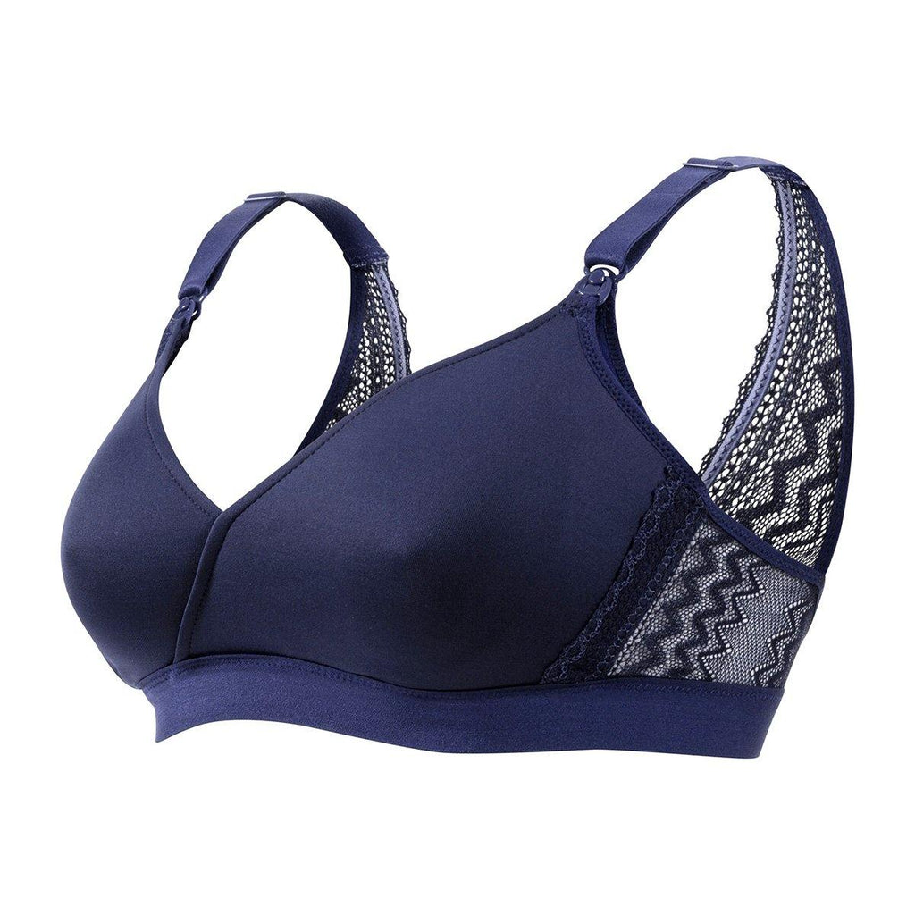 Soutien Gorge de Grossesse et d'Allaitement Serena - Marine - Mummy Nantes