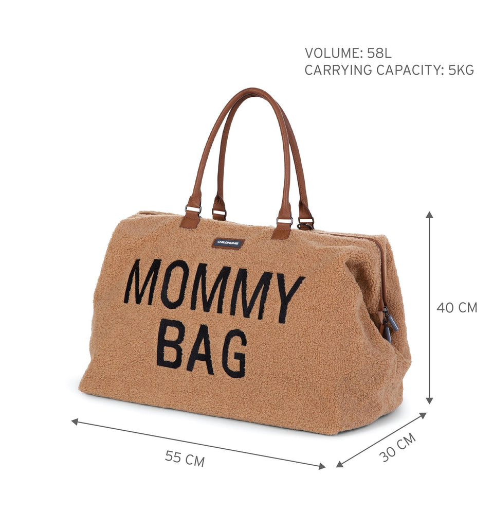 Mommy Bag Sac à Langer - Teddy Brun - Mummy Nantes